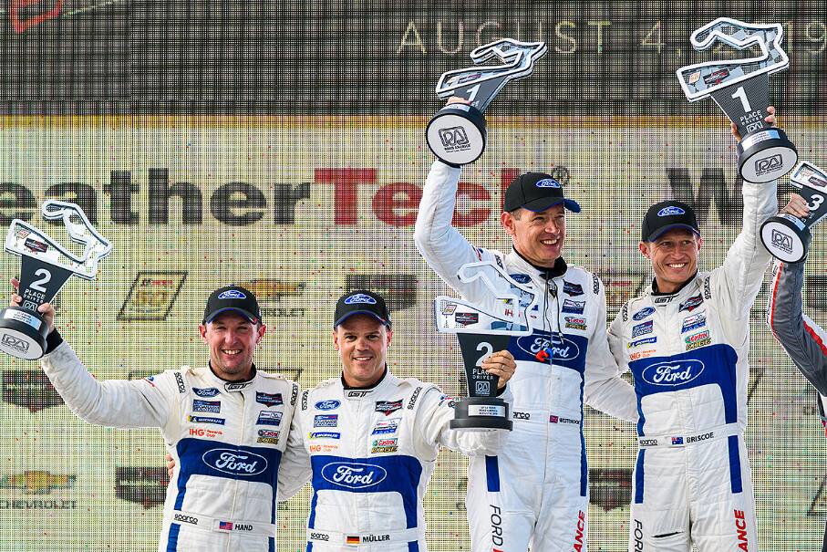 It was the second race in a row both teams have been on the podium. It was the second race in a row both teams have been on the podium.